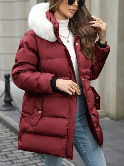 Nina - Quilted Hooded Jacket for Chilly Days