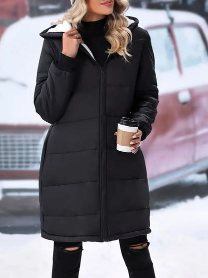 Larisa - Quilted Jacket with Hood