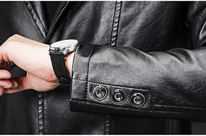 Andre - Classic Leather Jacket