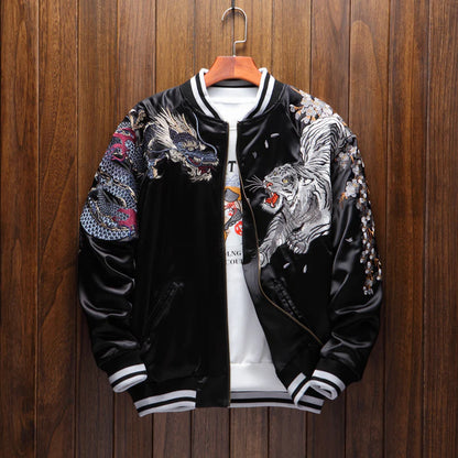 Sukajan - Four Legendary Creatures Souvenir Jacket