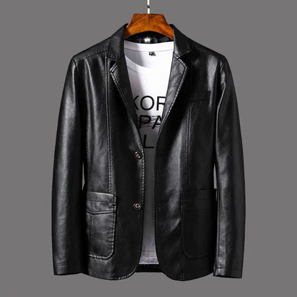 Andre - Classic Leather Jacket