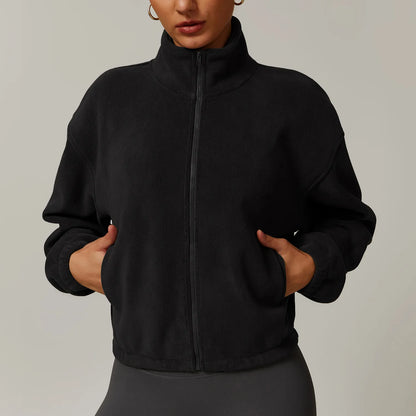 Emy - Fleece Zip-Up Jacket
