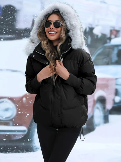 Sindre - Cozy Zippered Jacket with Hood