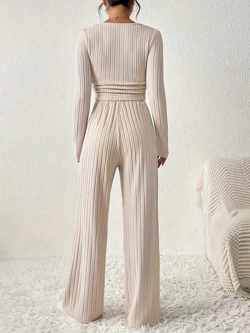 Przedwoja - Knit Set with Short Top