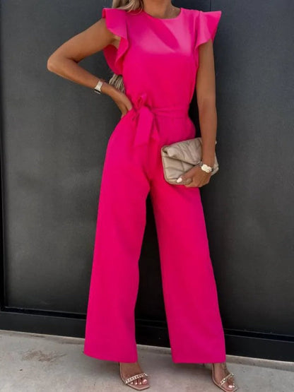 Anna - Jumpsuit with Butterfly Sleeves