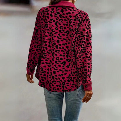 TOOSE - CHIC LEOPARD PRINT WOMEN'S JACKET