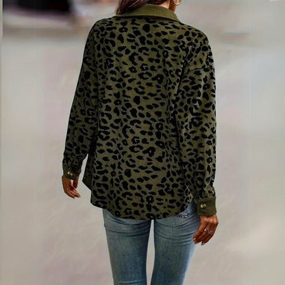 TOOSE - CHIC LEOPARD PRINT WOMEN'S JACKET