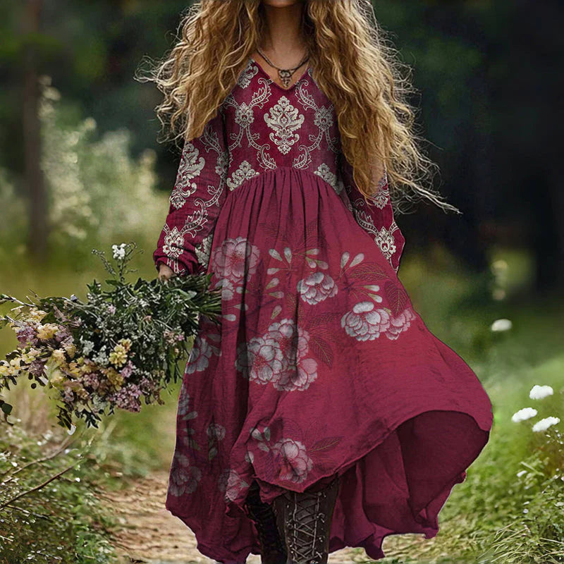 Solène – Bohemian Maxi Dress
