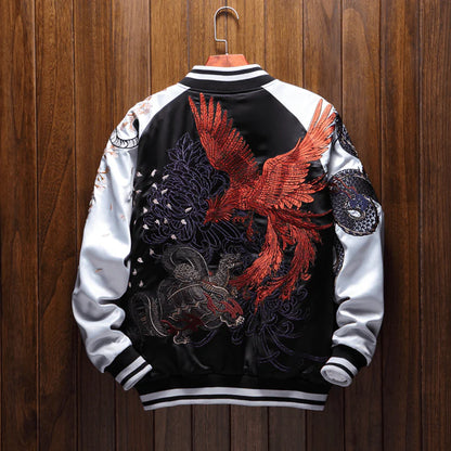 Sukajan - Four Legendary Creatures Souvenir Jacket