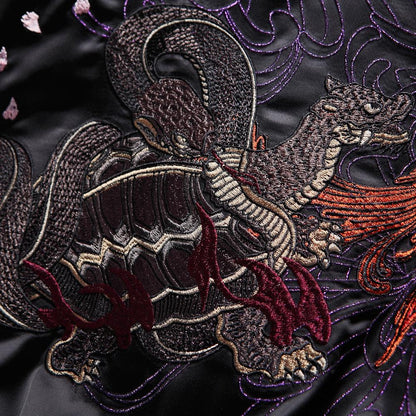 Sukajan - Four Legendary Creatures Souvenir Jacket