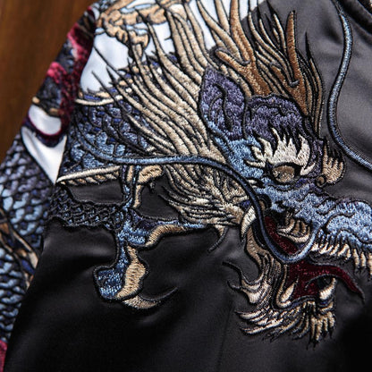 Sukajan - Four Legendary Creatures Souvenir Jacket