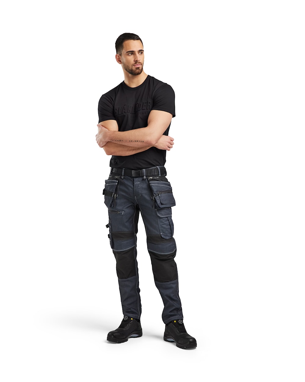 Andrien Heavy-Duty Multi-Pocket Work Pants for Men
