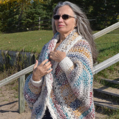 Hannah - Luxe Oversized Shrug Cardigan