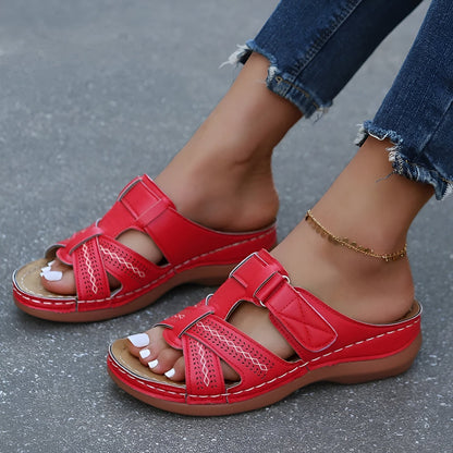 MARISKA - VINTAGE ORTHOPEDIC WEDGE SANDAL