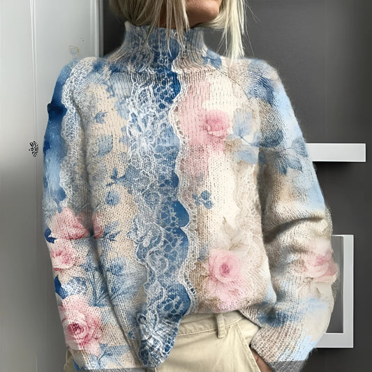Lieke - Warm knit turtleneck sweater