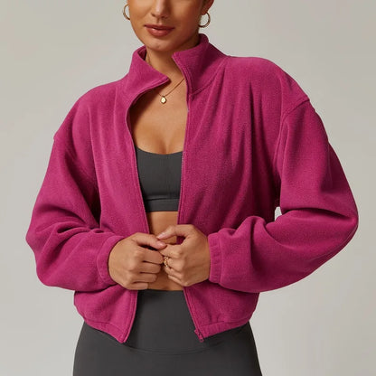 Emy - Fleece Zip-Up Jacket