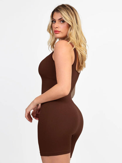 Naya – Seamless Square Neck Sport Jumpsuit