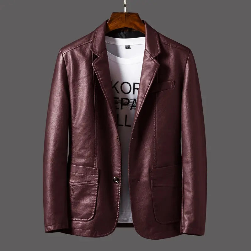 Andre - Classic Leather Jacket